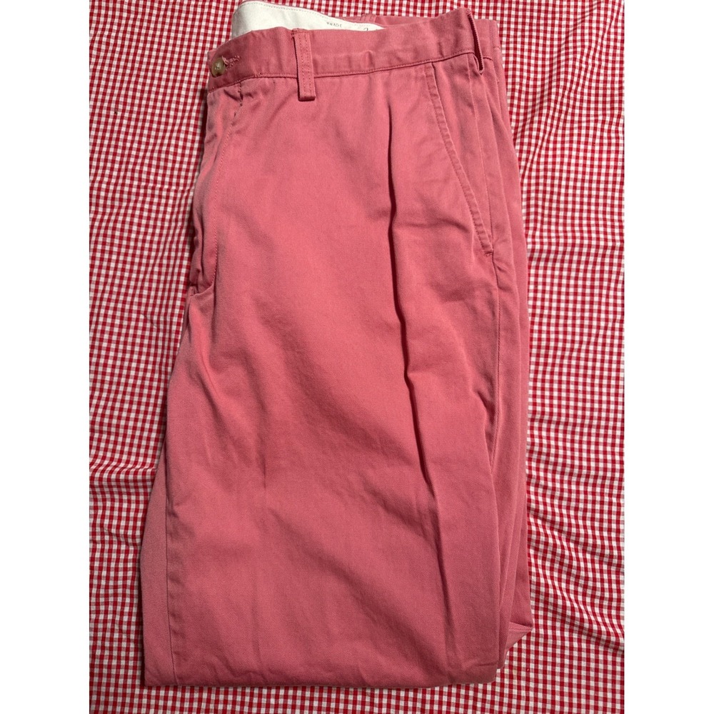 Polo Ralph Lauren Mens Classic Fit Chino Pants Coral Pink 36x32